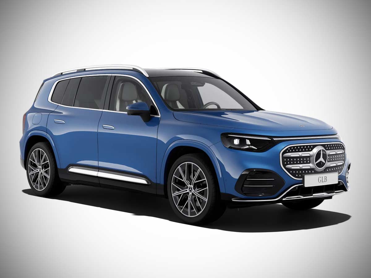 2026 Mercedes Benz GLB Electric Sapphire Blue Metallic