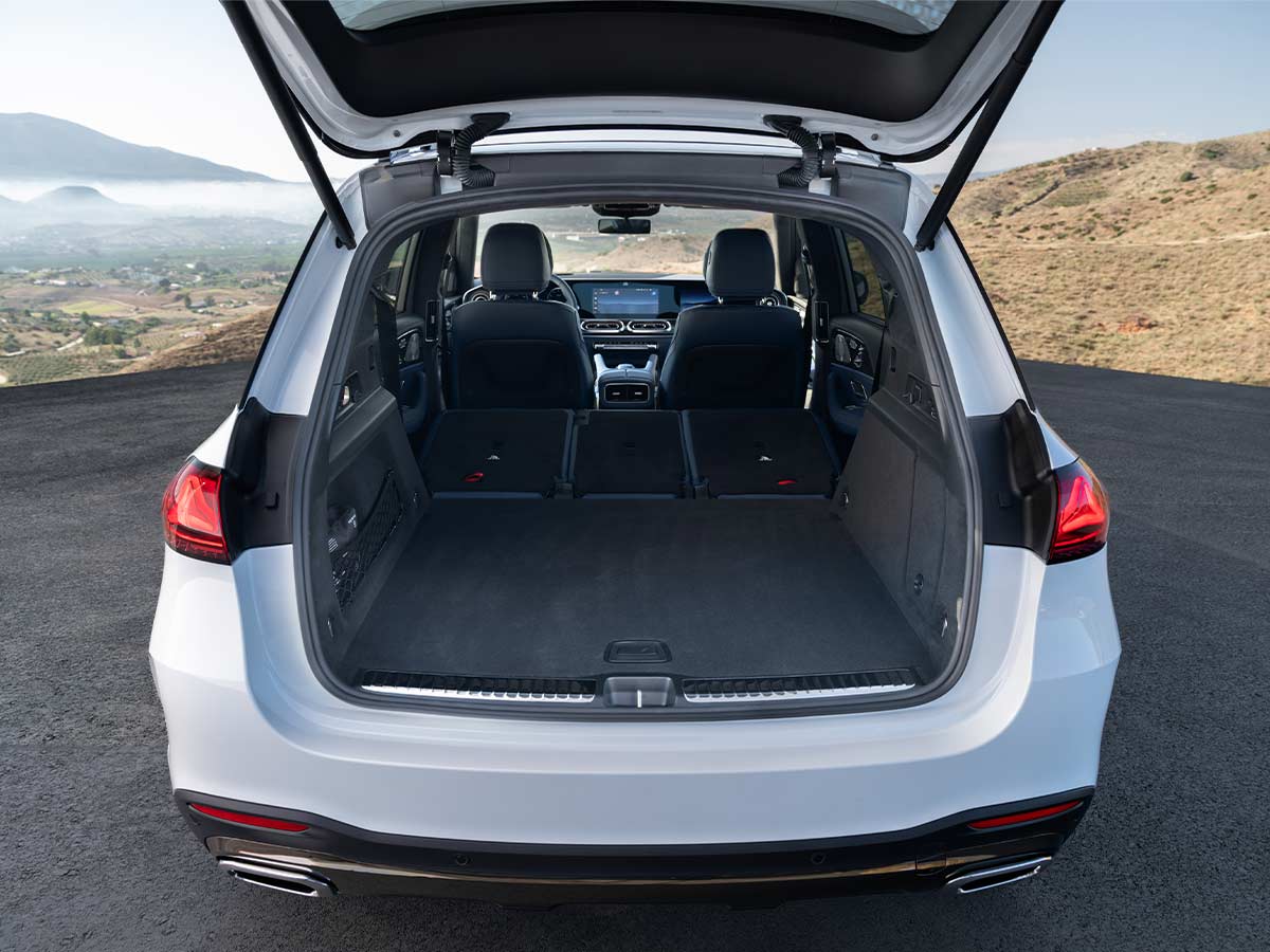 2026 Mercedes Benz GLE Boot Space Seats Folded