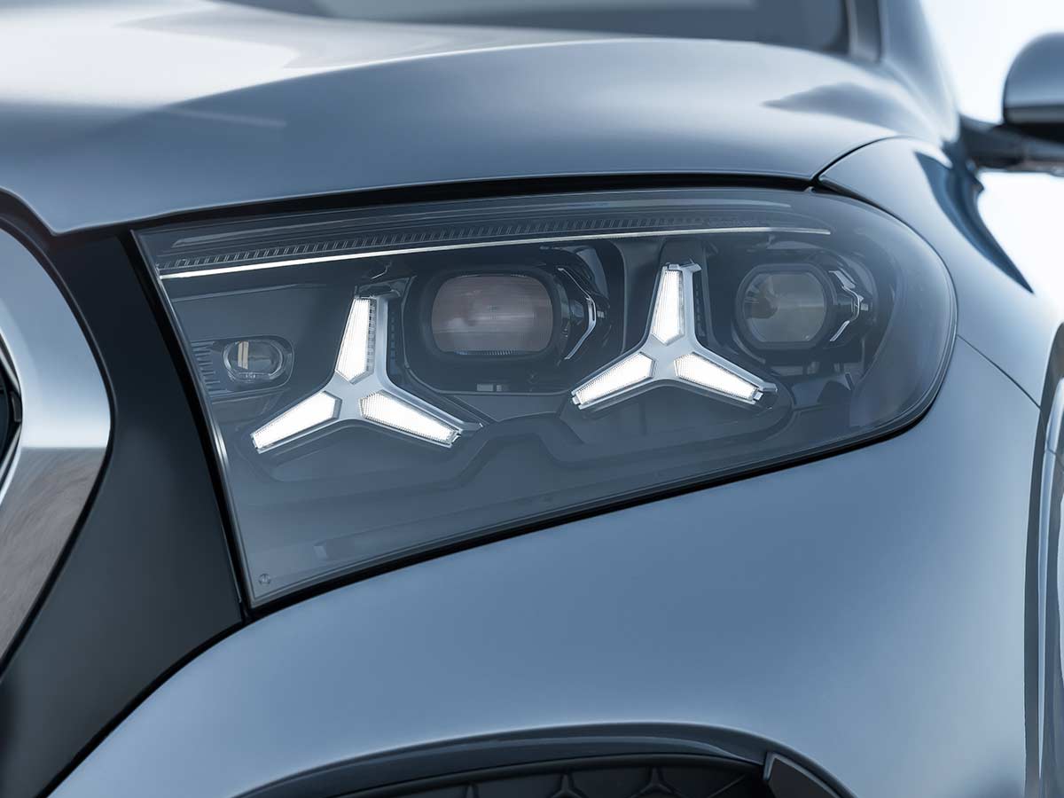2026 Mercedes Benz GLE Headlamp Design Closeup