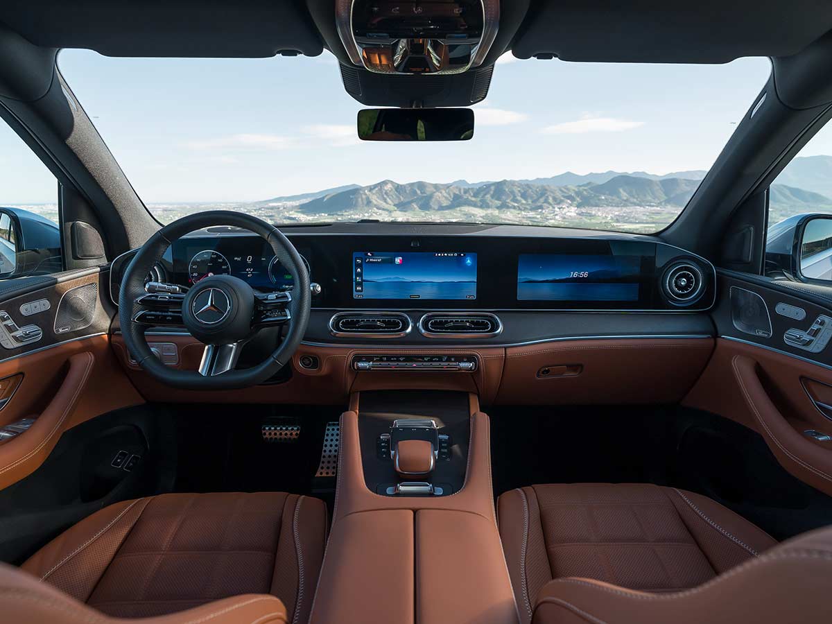 2026 Mercedes Benz GLE Interior Brown
