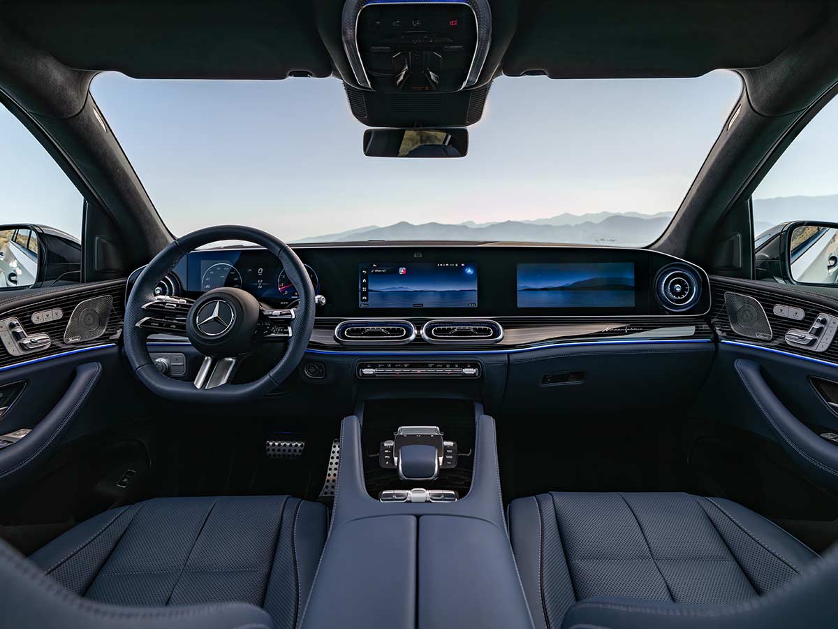 2026 Mercedes Benz GLE Interior Yacht Blue