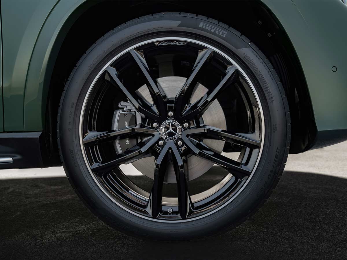 2026 Mercedes Benz GLS AMG Alloy Wheel Black