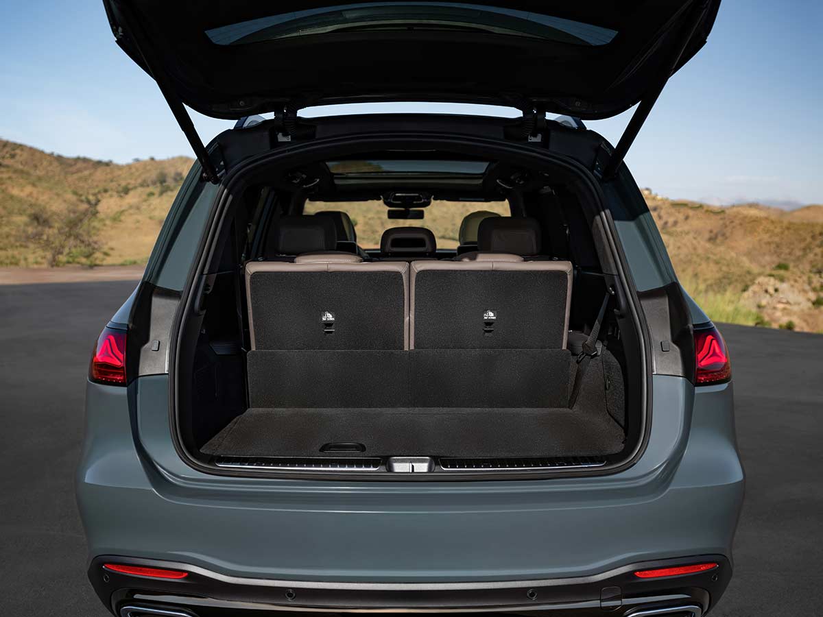 2026 Mercedes Benz GLS Boot Space