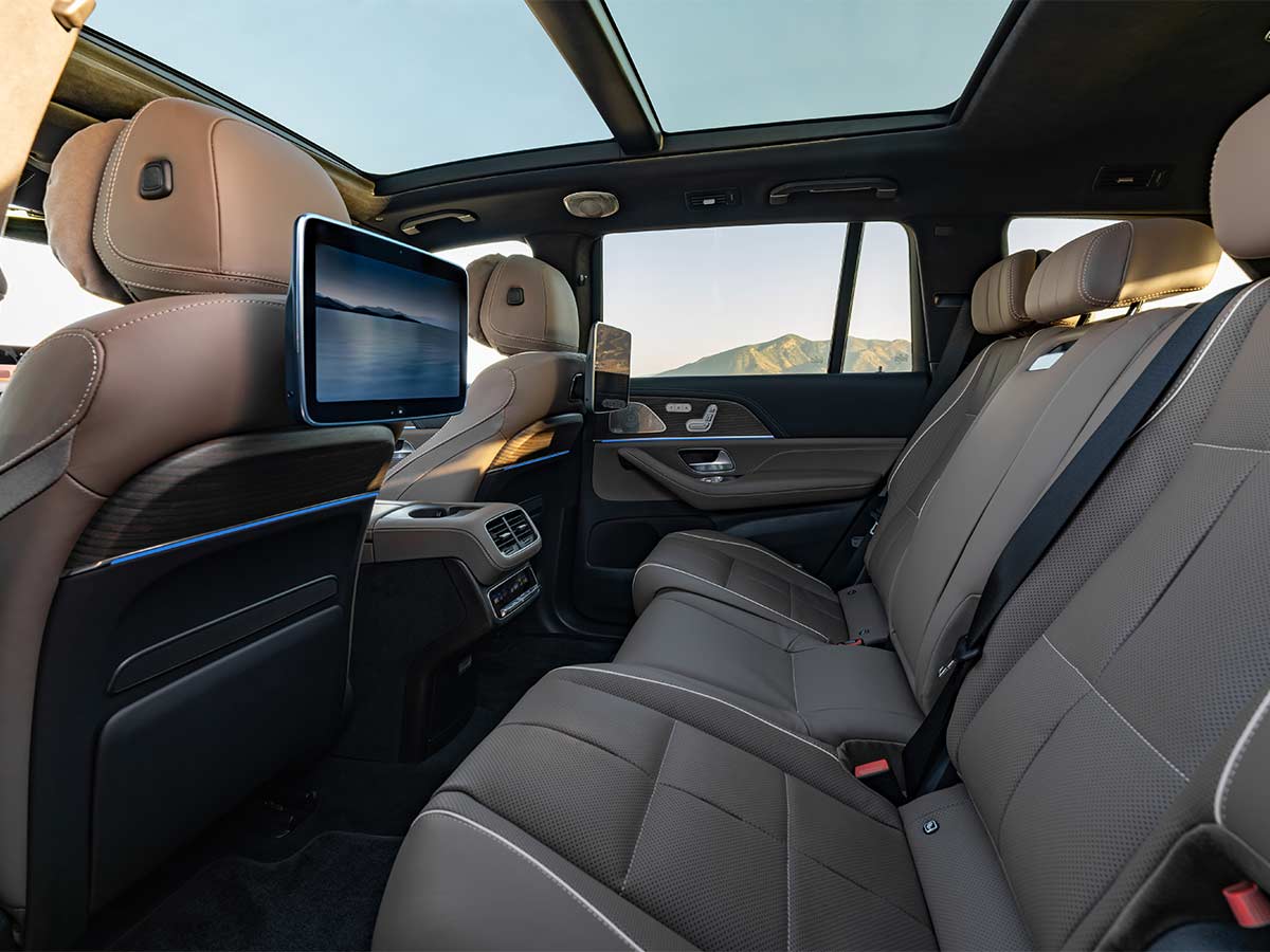 2026 Mercedes Benz GLS Rear Seats