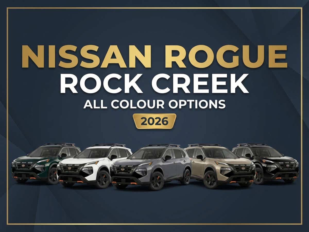 2026 Nissan Rogue Rock Creek Colors All Options