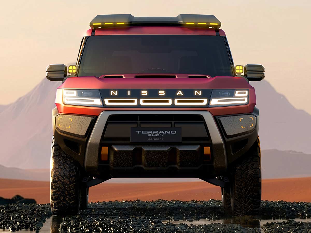 2026 Nissan Terrano PHEV Concept SUV Front