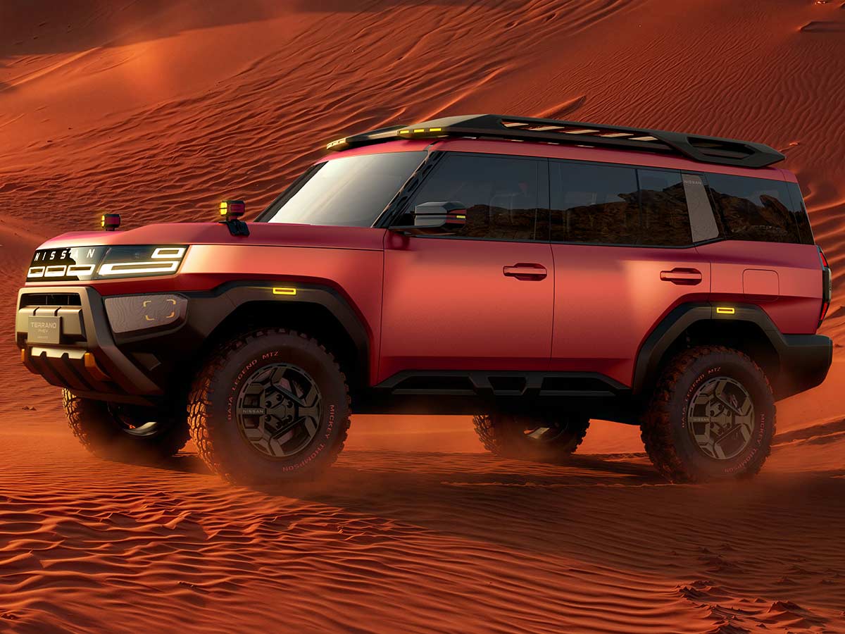 2026 Nissan Terrano PHEV Concept SUV Offroad