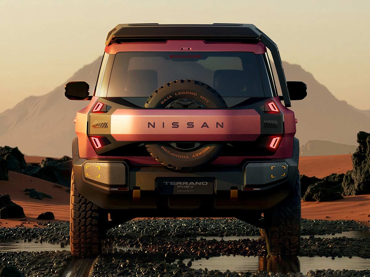 2026 Nissan Terrano PHEV Concept SUV Rear