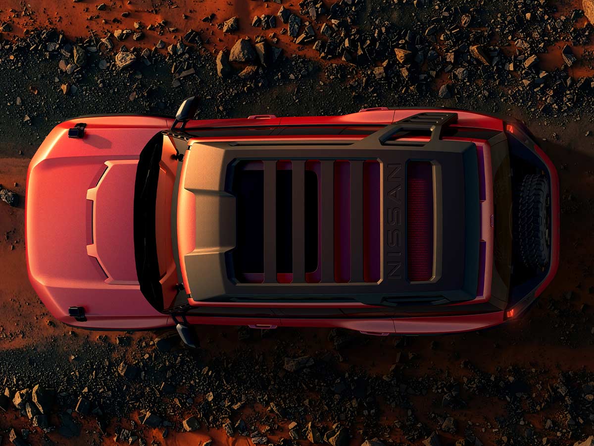 2026 Nissan Terrano PHEV Concept SUV Top View