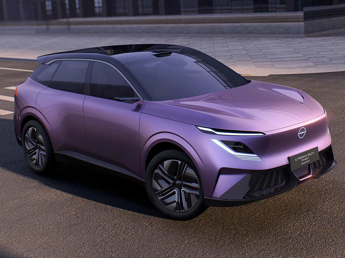 2026 Nissan Urban PHEV Concept SUV Front Quarter