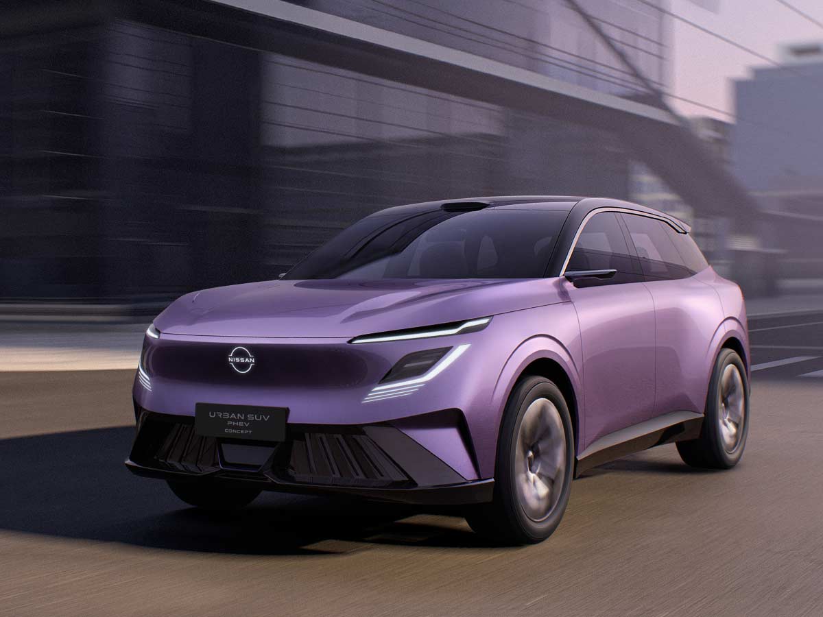 2026 Nissan Urban PHEV Concept SUV Range