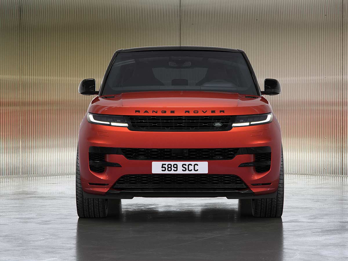 2026 Range Rover Sport Twenty Edition Sanguinello Orange Front