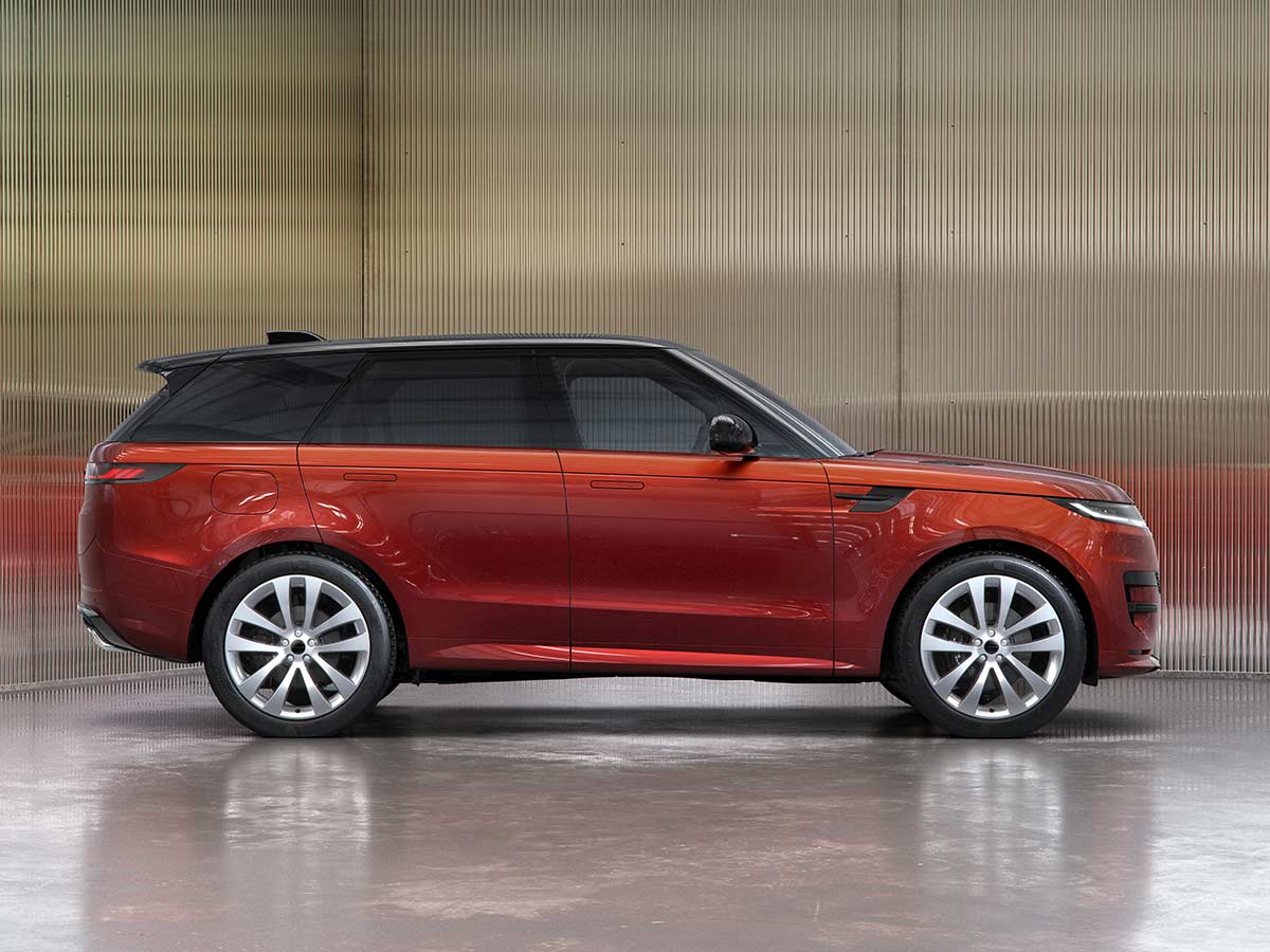 2026 Range Rover Sport Twenty Edition Sanguinello Orange Side