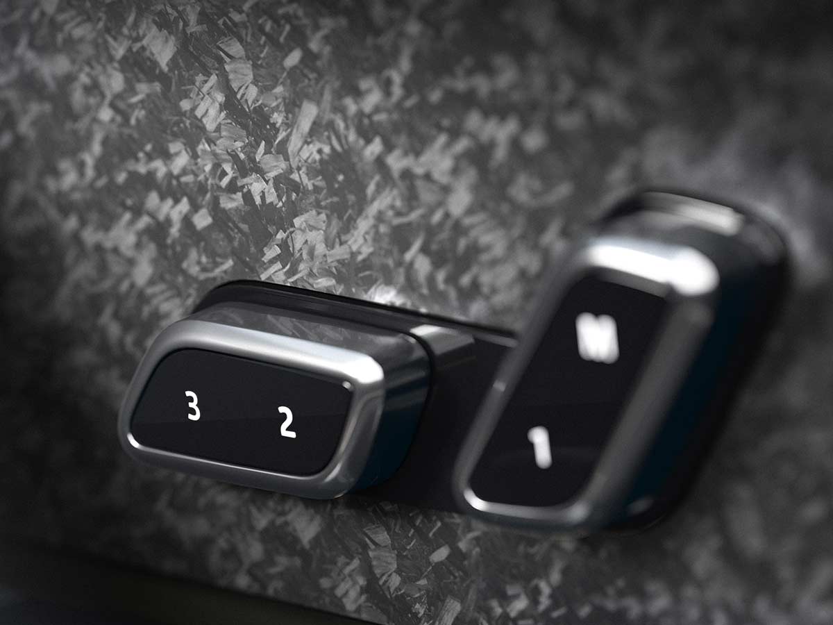 2026 Range Rover Sport Twenty Edition Seat Adjustment Controls