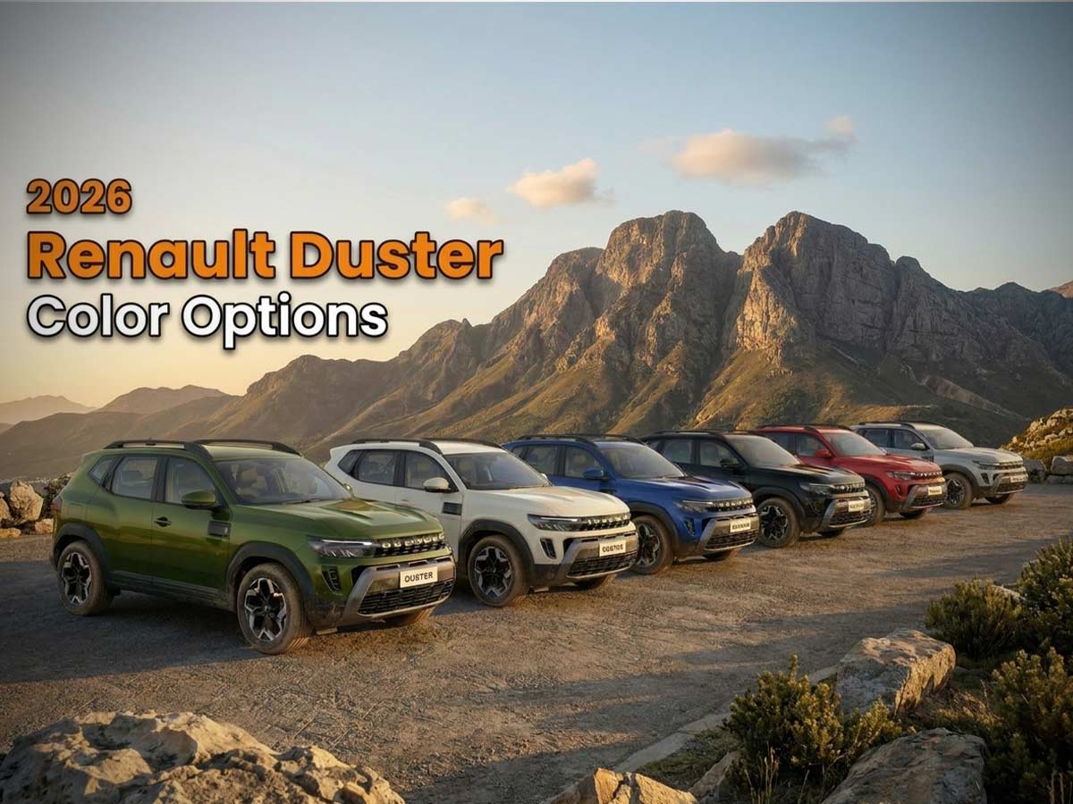 2026 Renault Duster Colors All Options