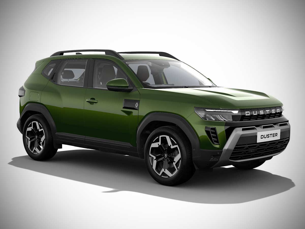 2026 Renault Duster Mountain Jade Green Front