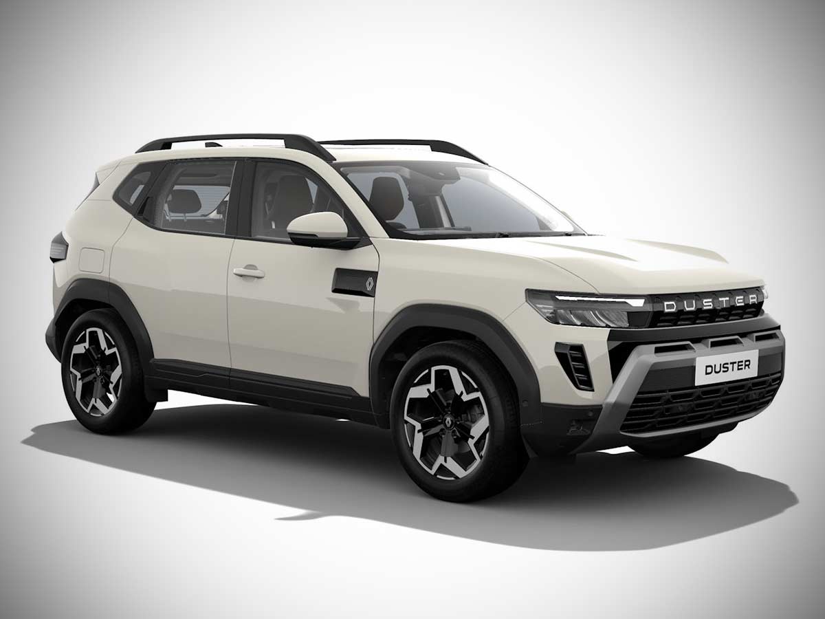 2026 Renault Duster Pearl White Front