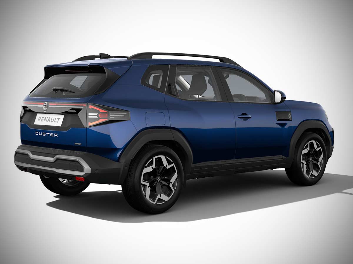 2026 Renault Duster River Blue Rear