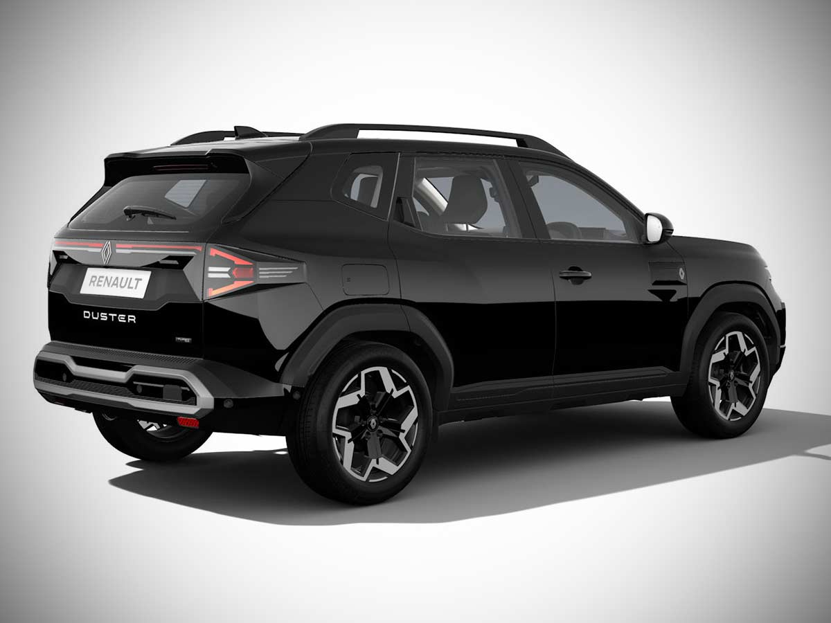 2026 Renault Duster Stealth Black Rear