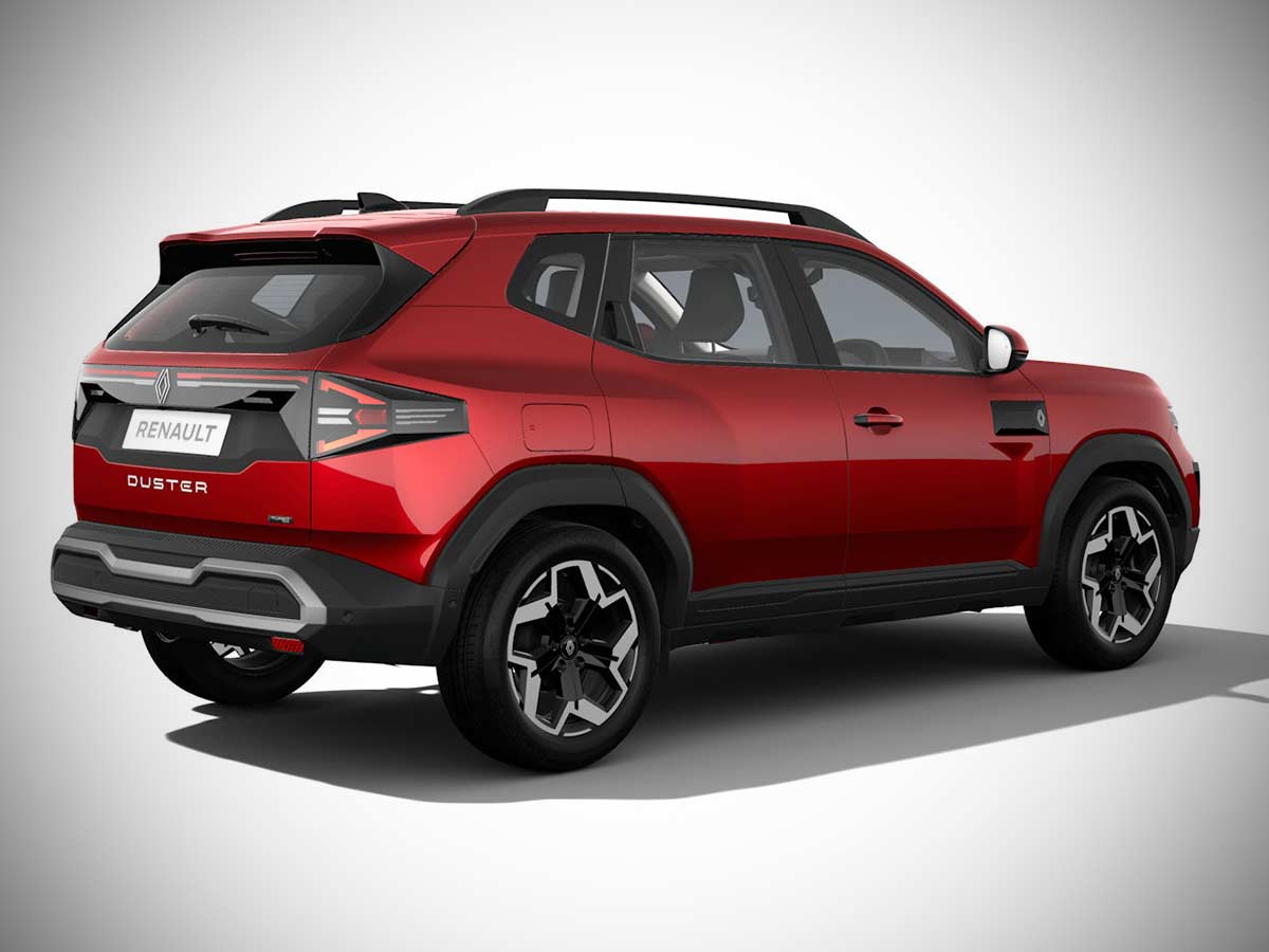 2026 Renault Duster Sunset Red Rear