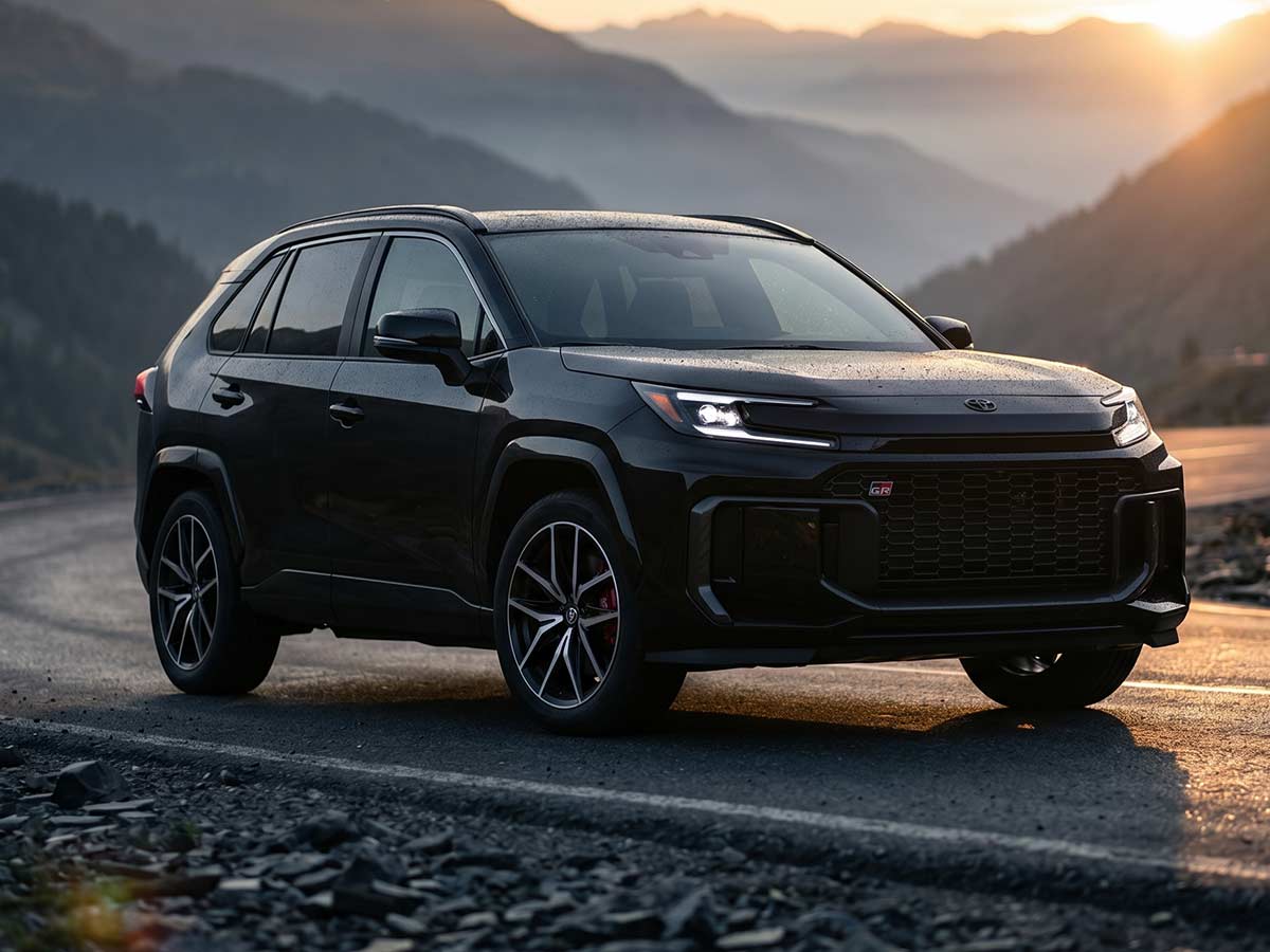 2026 Toyota RAV4 Plug in Hybrid GR Sport Midnight Black Metallic