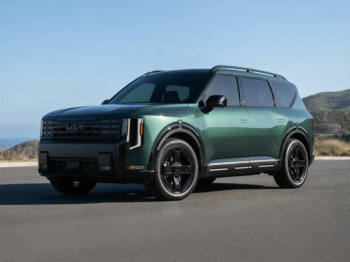2027 Kia Telluride Hybrid X Line SX Prestige Black Jade Green