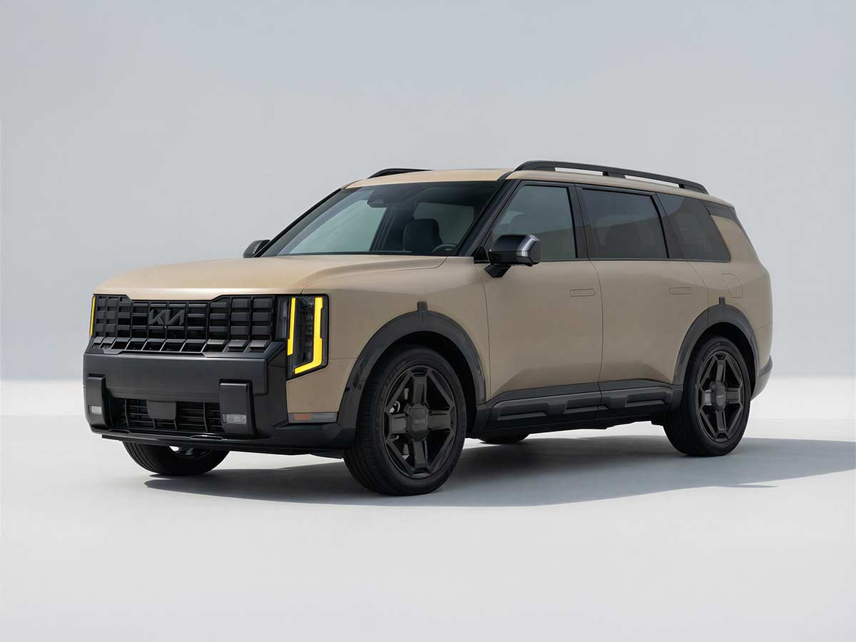 2027 Kia Telluride Hybrid X Line SX Prestige Terrain Brown Matte