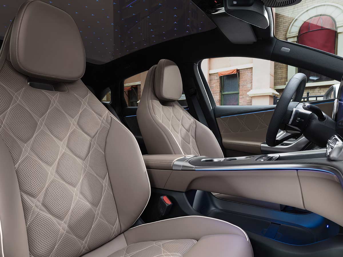 2027 Mercedes Benz C Class Electric Interior Front Seats