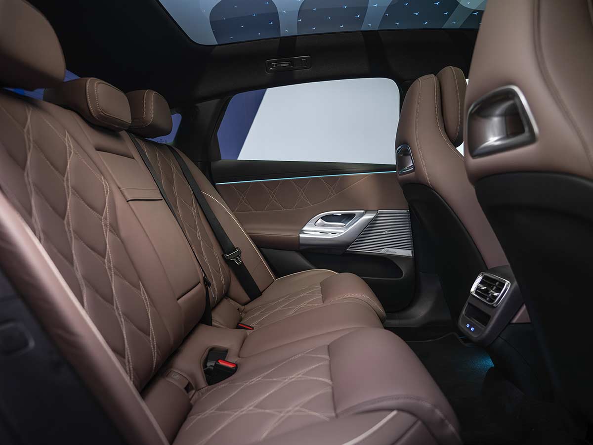 2027 Mercedes Benz C Class Electric Interior Rear Seats