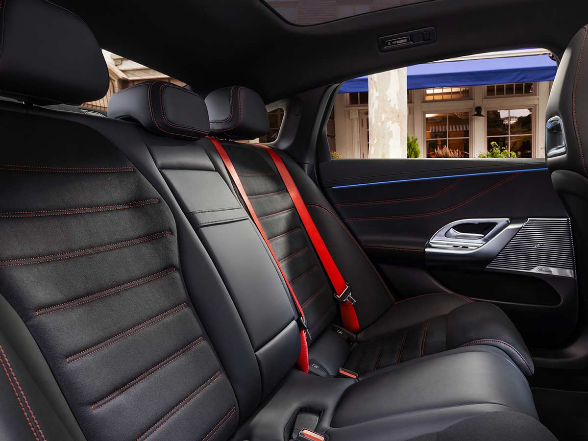 2027 New Electric Mercedes Benz C Class AMG Line Plus Interior Rear Seats