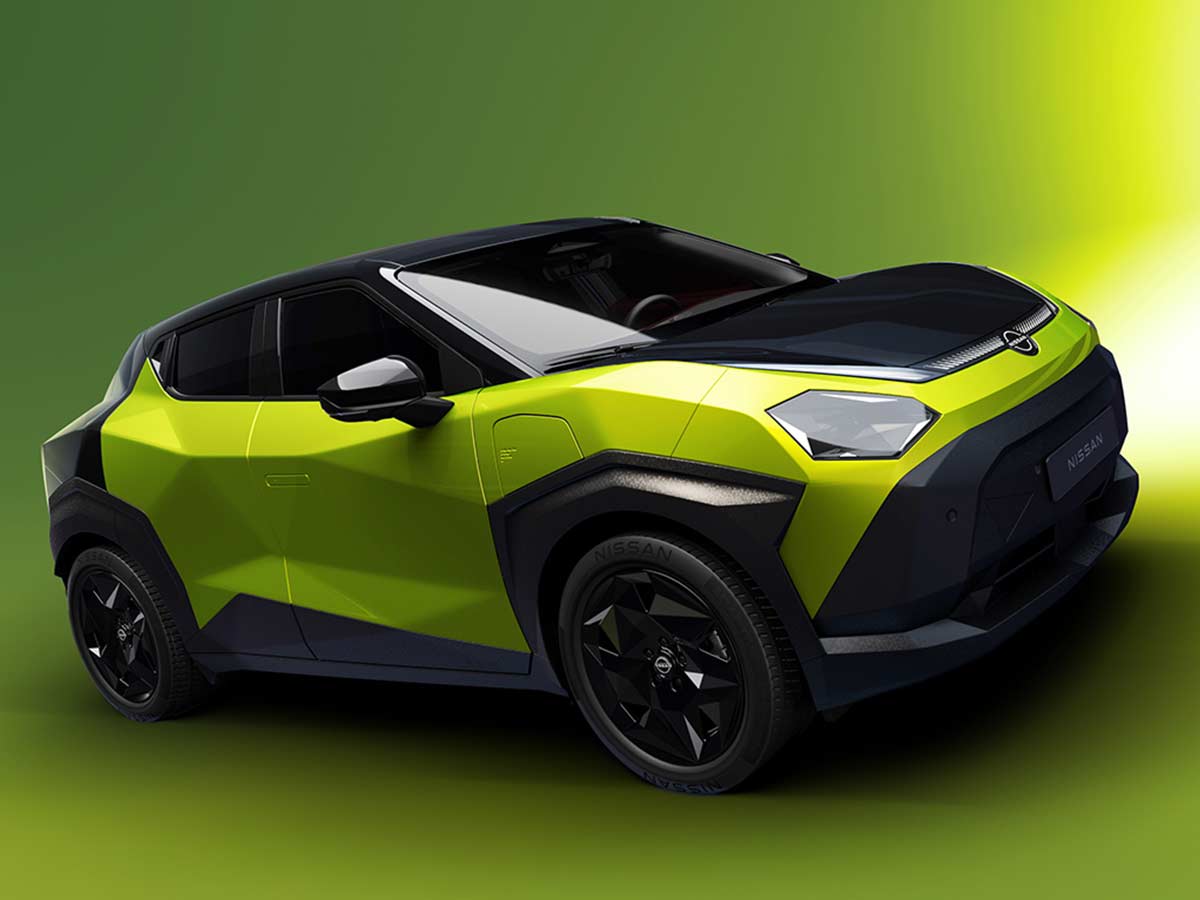 2027 Nissan Juke Electric Front Quarter View
