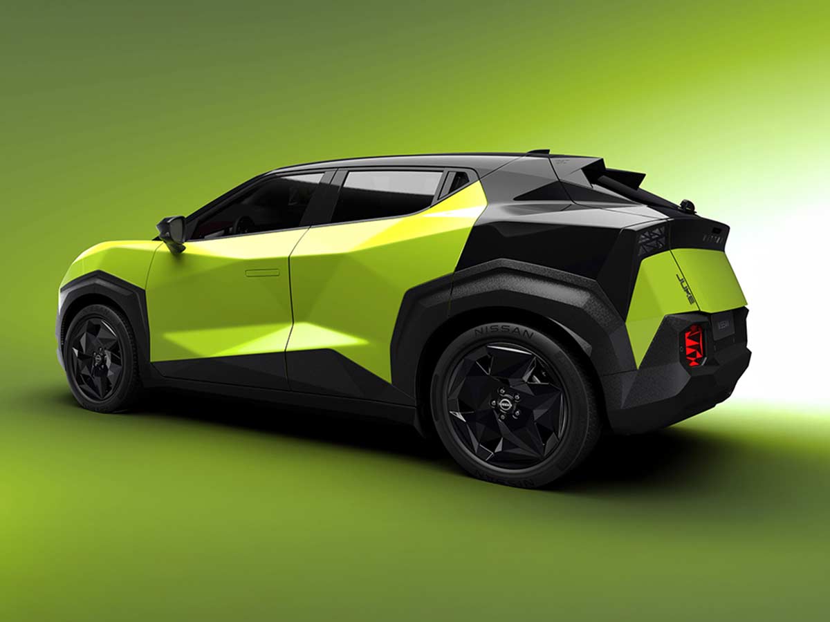 2027 Nissan Juke Electric Rear Quarter View