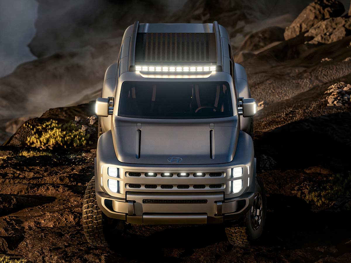 Hyundai Boulder SUV Concept Front View