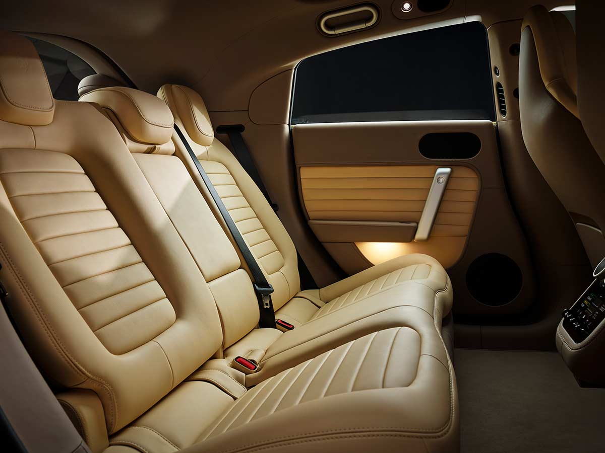 Inside Ferrari’s Revolutionary 1050 HP Electric Supercar That Changes Everything 4 2026 Ferrari Luce Brown Interiors Rear Seats