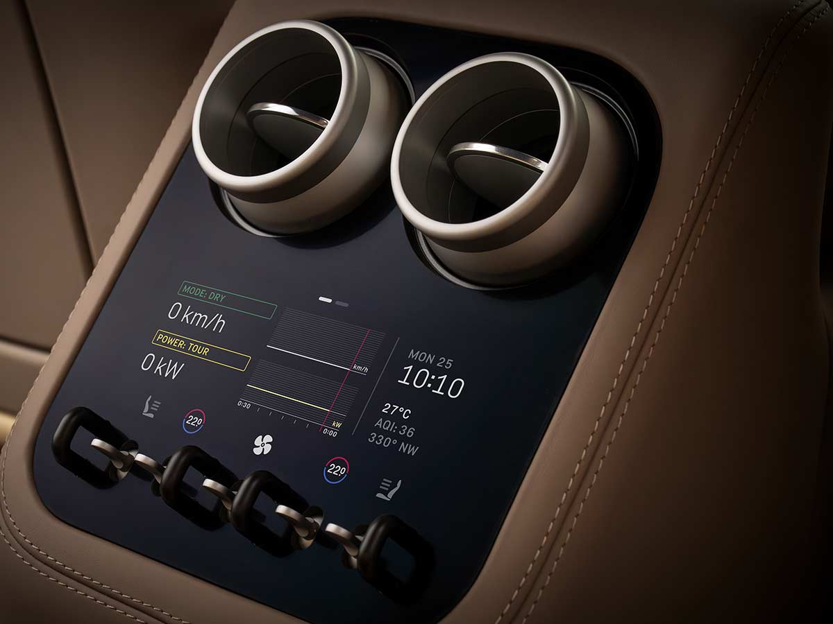 Inside Ferrari’s Revolutionary 1050 HP Electric Supercar That Changes Everything 14 2026 Ferrari Luce Rear AC Vents