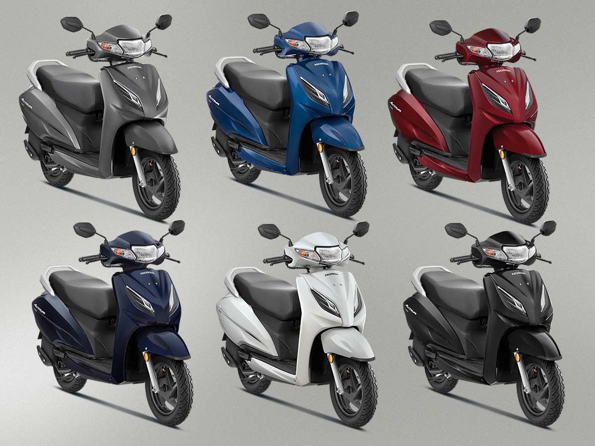2026 Honda Activa 110 Colors All Options