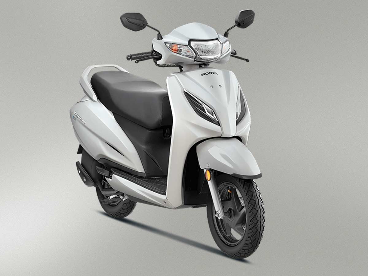 2026 Honda Activa 110 Color Options Explained - All Available Shades Detailed 3 2026 Honda Activa 110 Pearl Precious White