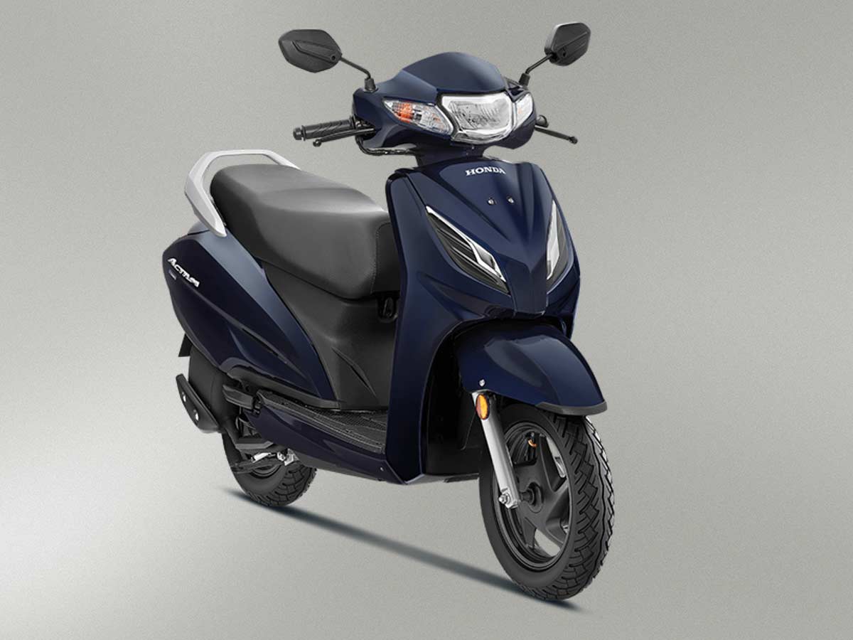 2026 Honda Activa 110 Color Options Explained - All Available Shades Detailed 4 2026 Honda Activa 110 Pearl Siren Blue