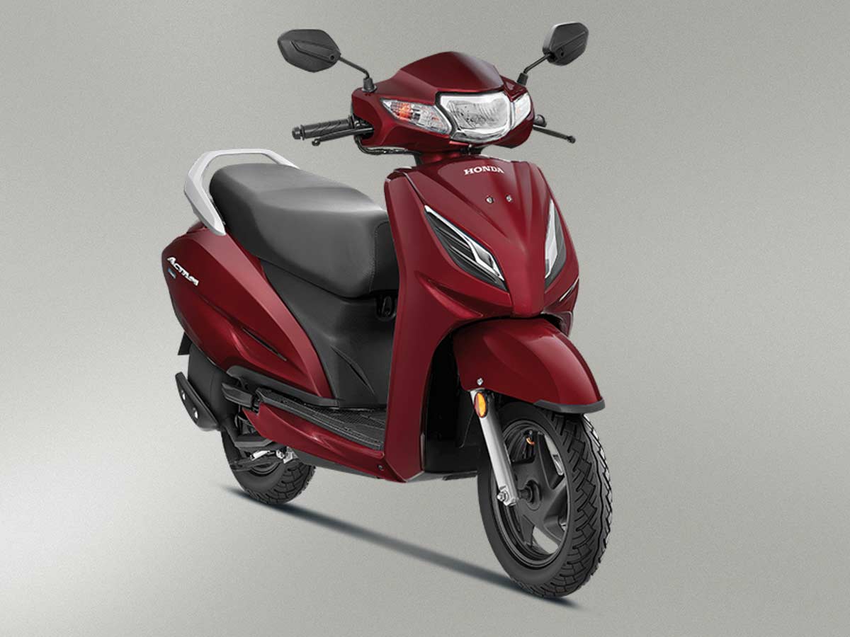 2026 Honda Activa 110 Color Options Explained - All Available Shades Detailed 5 2026 Honda Activa 110 Rebel Red Metallic