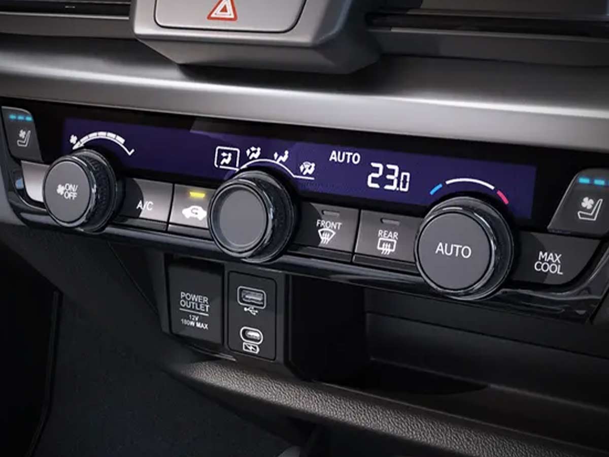Why the 2026 Honda City Facelift Is the Ultimate Premium Sedan Comeback 21 2026 Honda City AC Controls