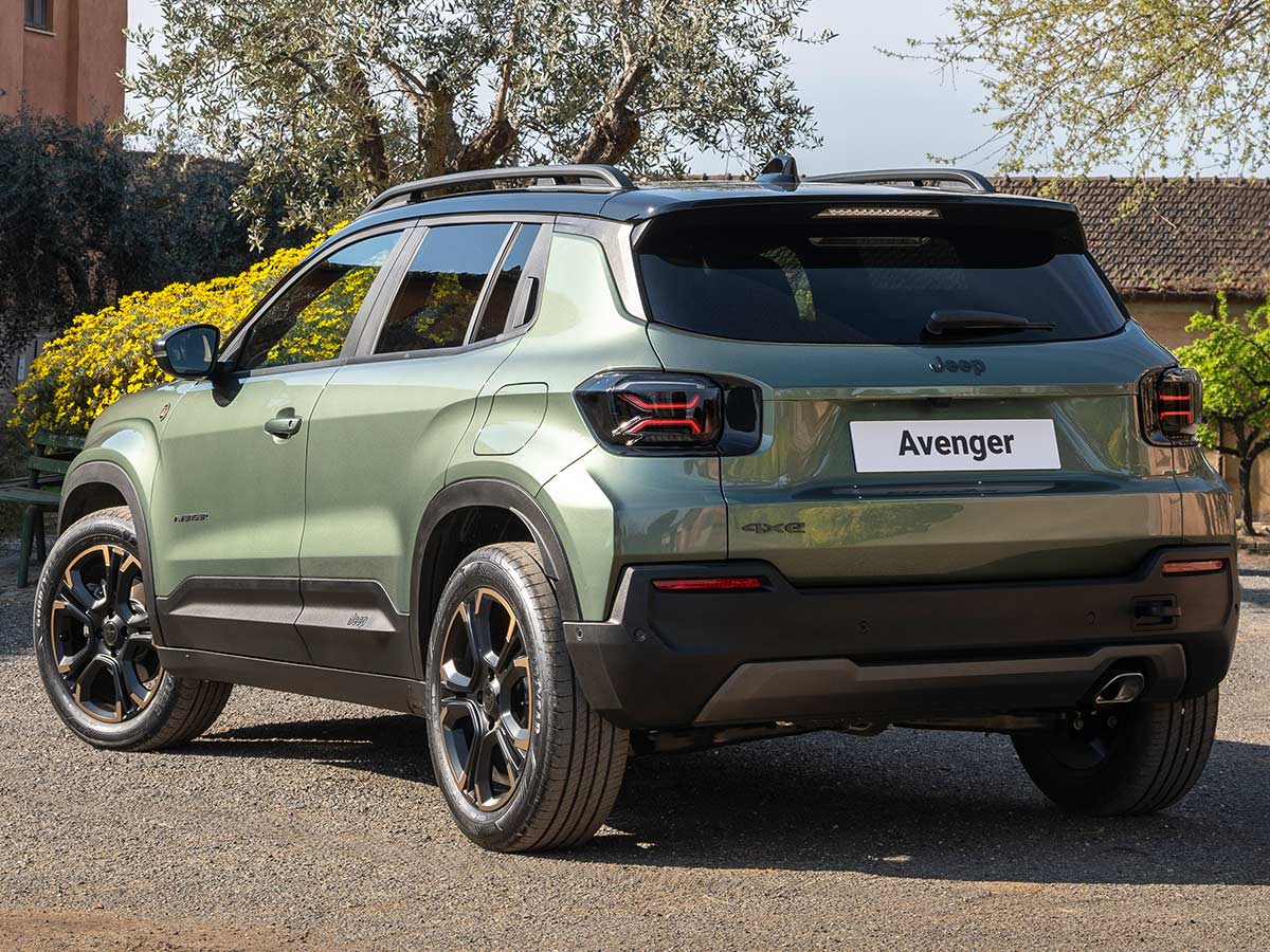 2026 Jeep Avenger 4xe 85th Anniversary Rear Quarter
