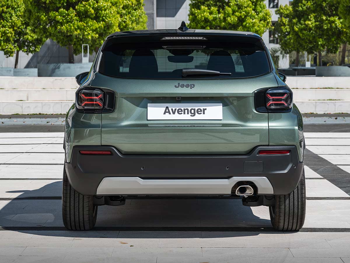 2026 Jeep Avenger BEV e Hybrid Rear