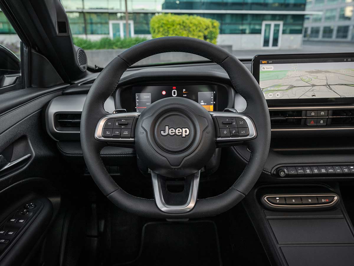 2026 Jeep Avenger BEV e Hybrid Steering Wheel