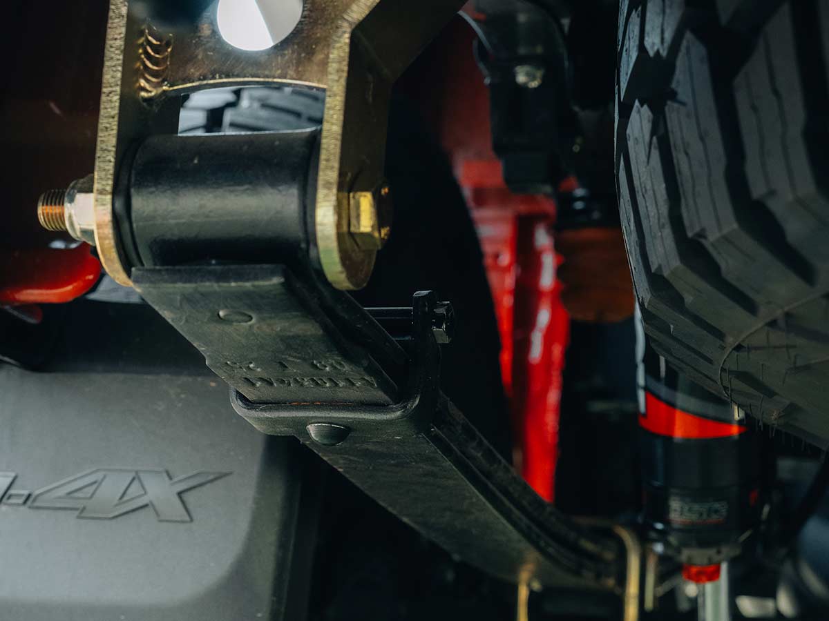 2026 Nissan Frontier Overland Build Bilstein suspension rear