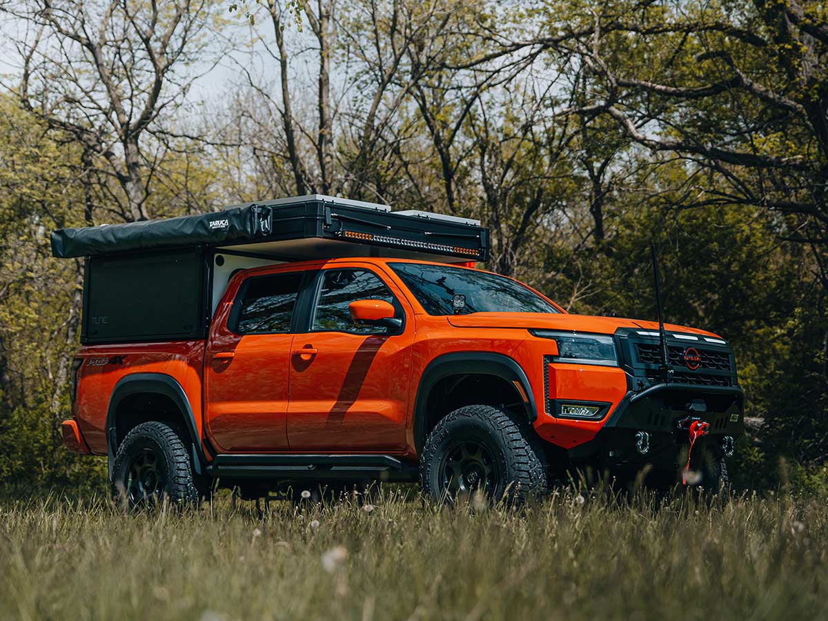 2026 Nissan Frontier PRO 4X Overland Build Front Right