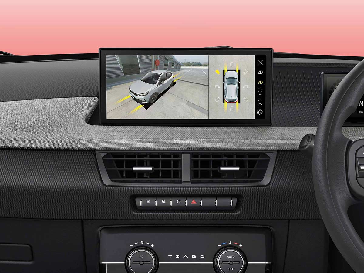 2026 Tata Tiago: The Hatchback That Wants to Redefine Affordable Premium Mobility in India 23 2026 Tata Tiago 360 degree Camera
