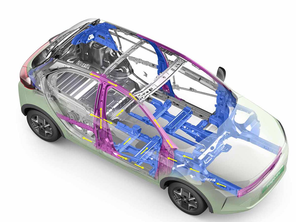 2026 Tata Tiago EV Review: India's Most Accessible Electric Hatchback Just Got Smarter, Safer and More Premium 21 2026 Tata Tiago EV Body Frame Structure