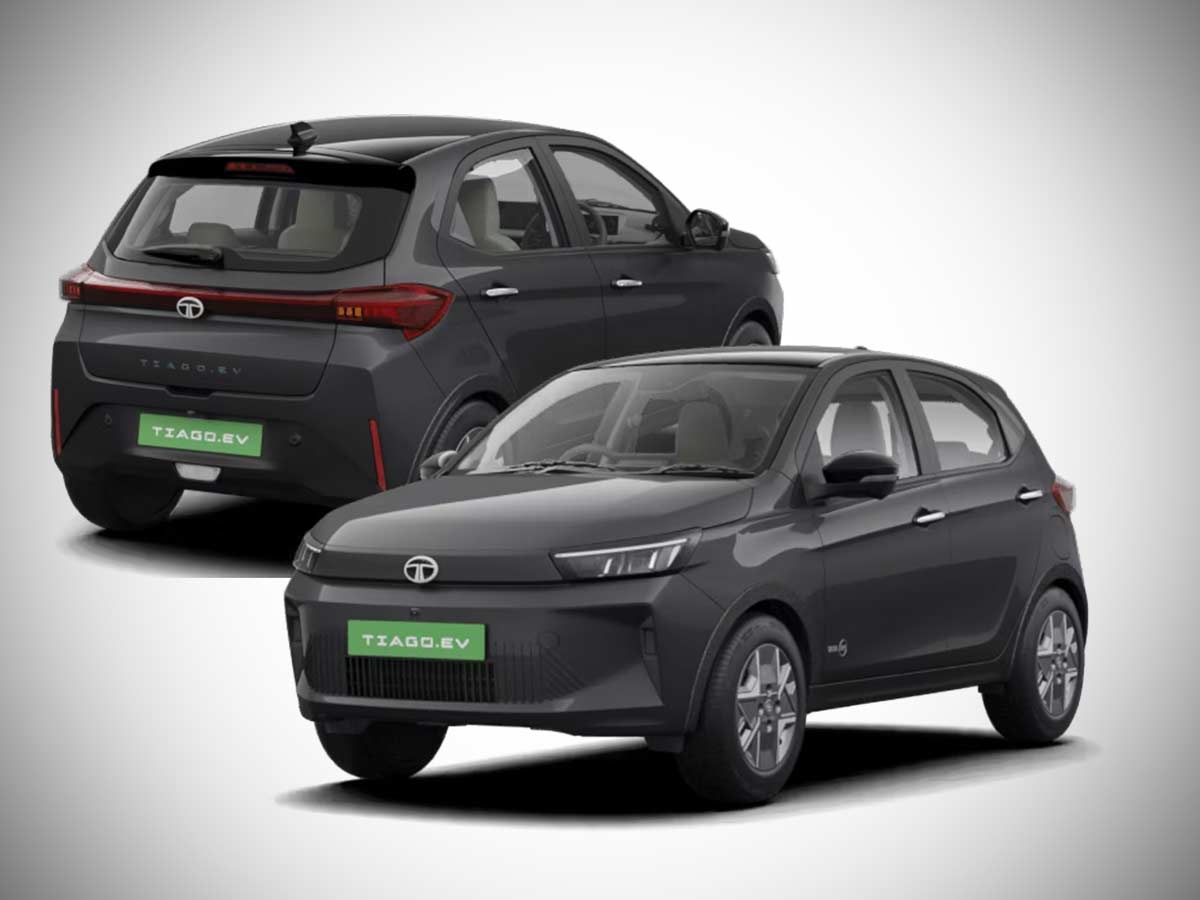 2026 Tata Tiago EV Review: India's Most Accessible Electric Hatchback Just Got Smarter, Safer and More Premium 9 2026 Tata Tiago EV Daytona Grey Dual Tone