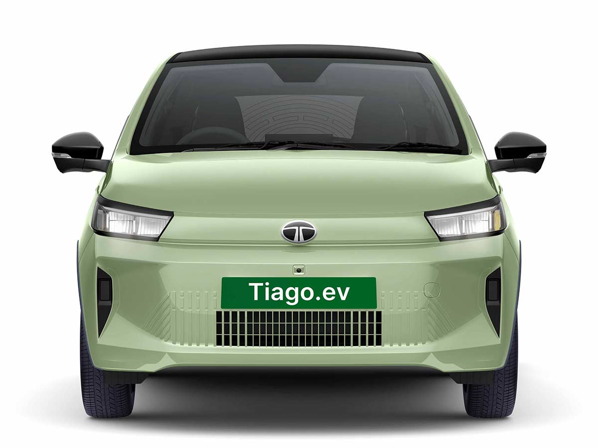 2026 Tata Tiago EV Review: India's Most Accessible Electric Hatchback Just Got Smarter, Safer and More Premium 12 2026 Tata Tiago EV Front View
