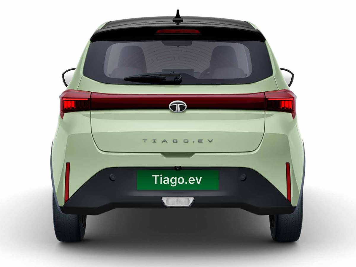 2026 Tata Tiago EV Review: India's Most Accessible Electric Hatchback Just Got Smarter, Safer and More Premium 13 2026 Tata Tiago EV Rear View